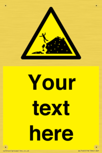 Custom Warning sand dunes